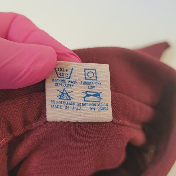 Boston College Polo S VTG 80s Champion Single Stitch USA Made Fits Small - Picture 7 of 7